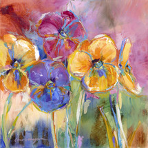 Flower - Pansy Dance - Sold