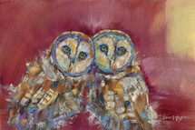 Original Little Sisters Barn Owls - Sold out