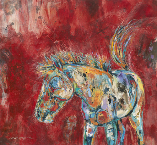 Horses - Oil and Wax - Crazy Horse
