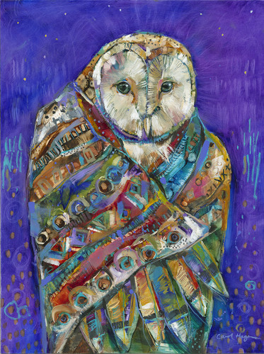 Original - Owl Shaman - Sold