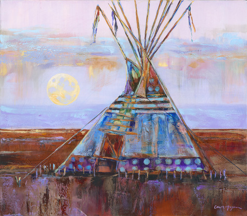 Moon Set - Original - Sold
