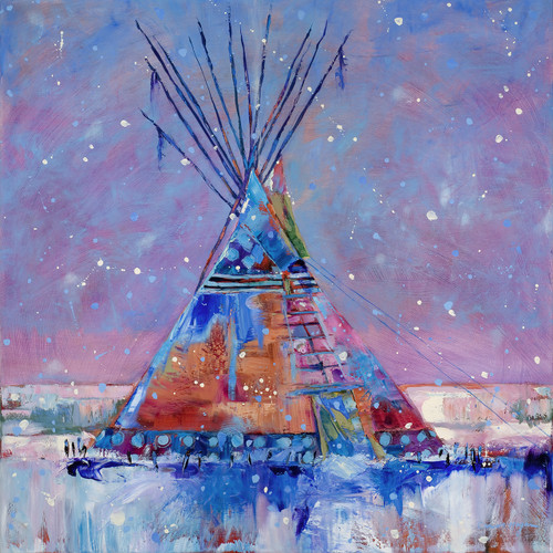 Icy Rain - Original - Sold