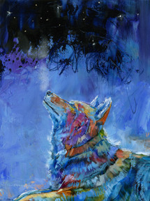 Winter Night Lights - Original - Sold