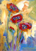 Three and a Half Poppies - Private Collection