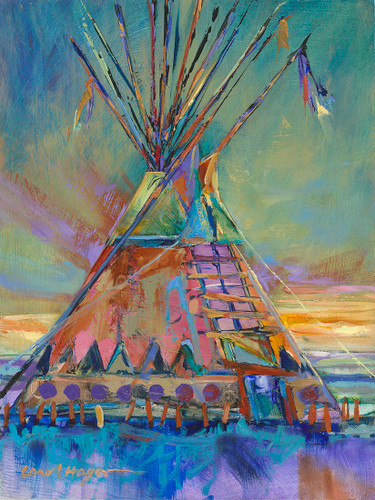 Limelight Tipi original painting