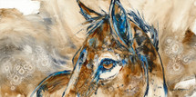 The Mare horse painting