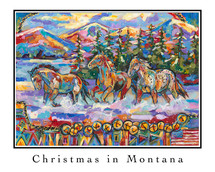 Christmas in Montana 2015 - Greeting Cards