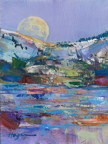 Blue Moon Over Montana - Carol Hagan Studios