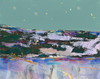 Christmas Eve Farmlights Near Fishtail original painting