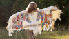 Montana Paints - Luxurious Montana Deer Suede Shawl