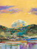 Montana Moon Rising - Metal Print by Montana Artist Carol Hagan