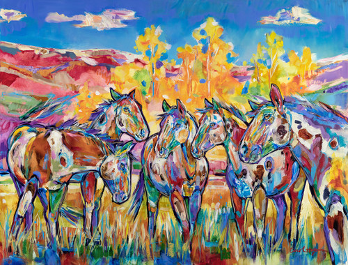 High Country Paints - Limited Edition Print by Carol Hagan