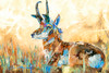 Pit Stop - Metal Print by Montana Artist Carol Hagan