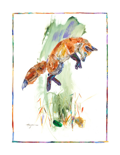 Lift Off - Limited Edition Print by Montana Artist Carol Hagan