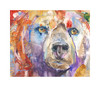 Bear Eyes - Limited Edition Print by Montana Artist Carol Hagan