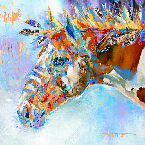 "The Markings of Valor" original oil on panel