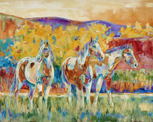 Tall Summer Grass - Limited Edition - Horses