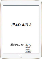 Apple iPad Air 3 3rd Gen Glass/LCD repair service.
