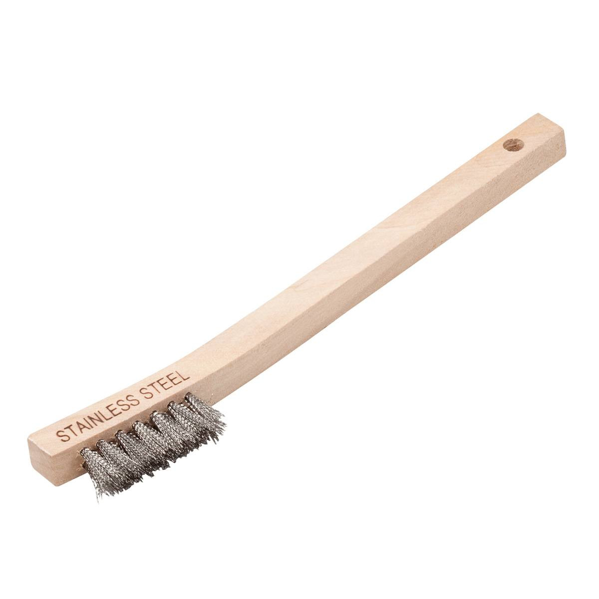 Welders Toothbrush Wire Scratch Brush (Stainless Steel)