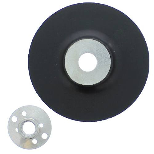 5" x 5/8"11 Smooth Face Rubber Backing Pad for Resin Fiber Disc