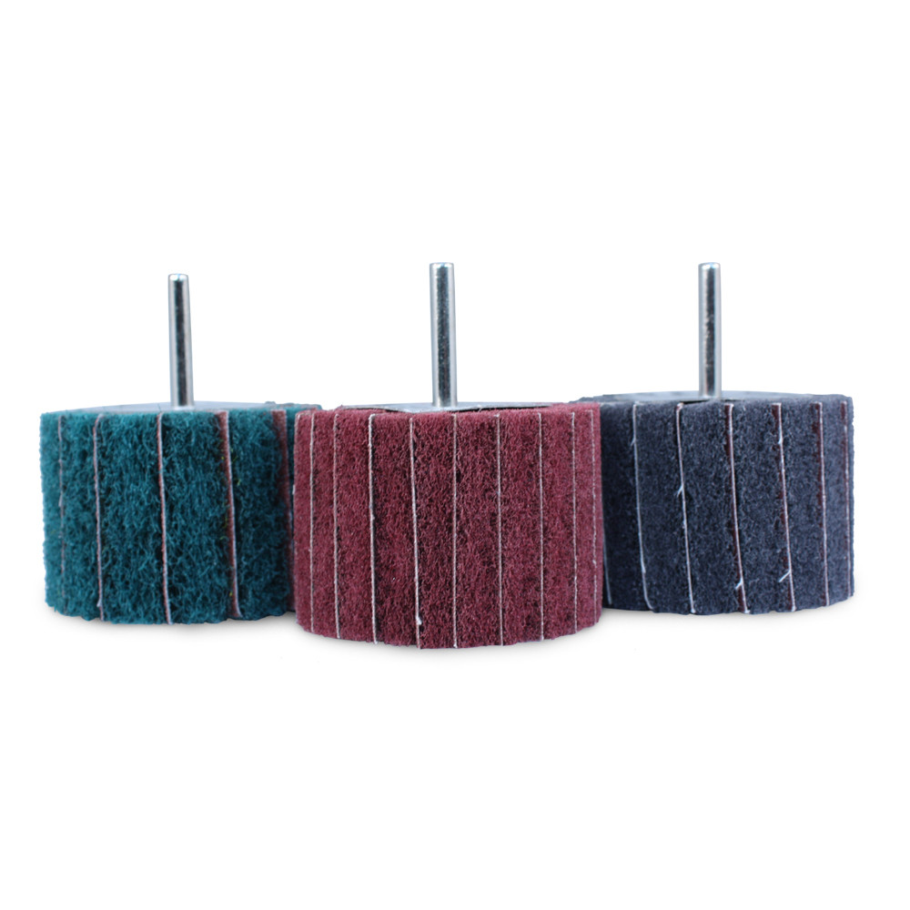 3” x 2” x 1/4” Interleaf Mounted Flap Wheel 5 Pack