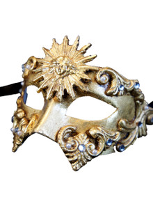 Venetian mask Colombina Sole 
