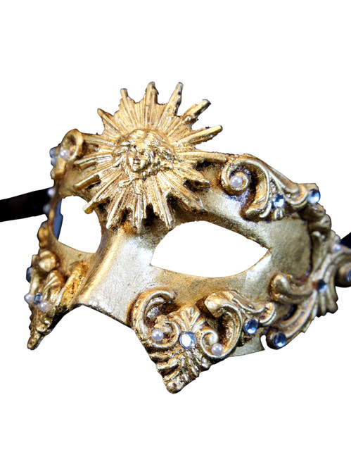 Venetian mask Colombina Sole 