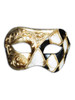 Venetian mask Colombina Mezza Rombi