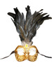 Venetian mask Colombina Capriccio Piume