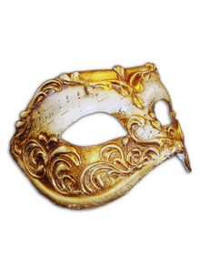 Authentic Venetian mask Colombina Capriccio