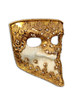 Venetian mask Bauta Mac Craquele