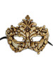 Venetian paper mache mask Colombina Baroque II