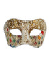 Authentic Venetian Mask Colombina Mosaica