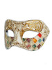 Authentic Venetian Mask Colombina Mosaica