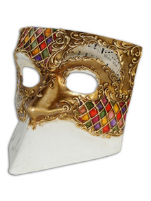 Authentic Venetian Mask Bauta Matteo
