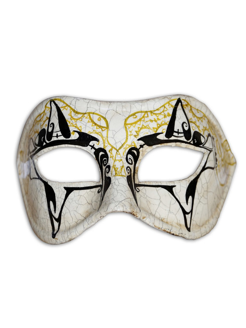 Authentic Venetian Mask Colombina Victoria