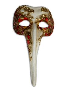 Authentic Venetian Mask- Zanni Mosaica