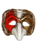 Authentic Venetian Mask Pulcinella Ron