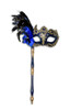 Authentic Venetian mask Colombina Ombra Piume