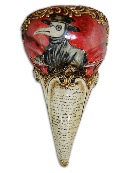 Venetian mask Dottore Peste Artistico III