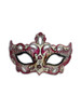 Authentic Venetian Mask Colombina Cabare