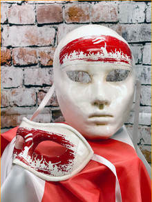 Venetian Masks Set - Belarus FREEDOM