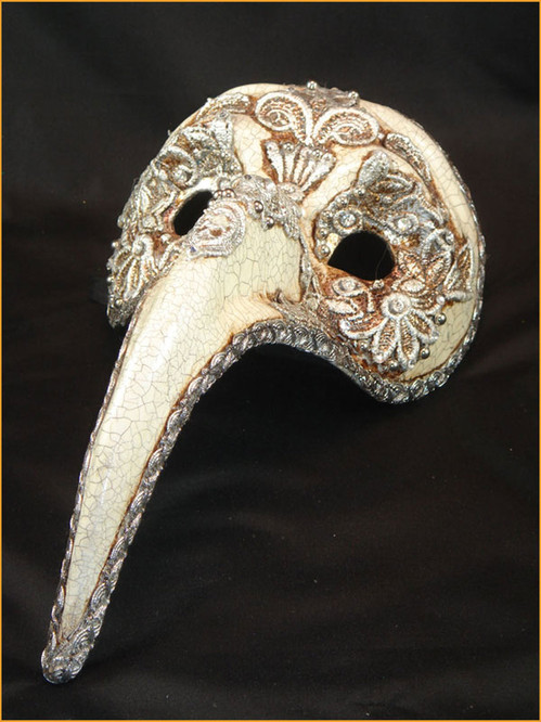Authentic Venetian mask Zan Turco Mac Craquele