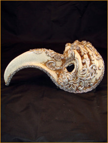 Authentic Venetian mask Zan Turco Mac Craquele