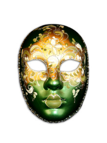 Authentic Venetian mask Volto Flore 