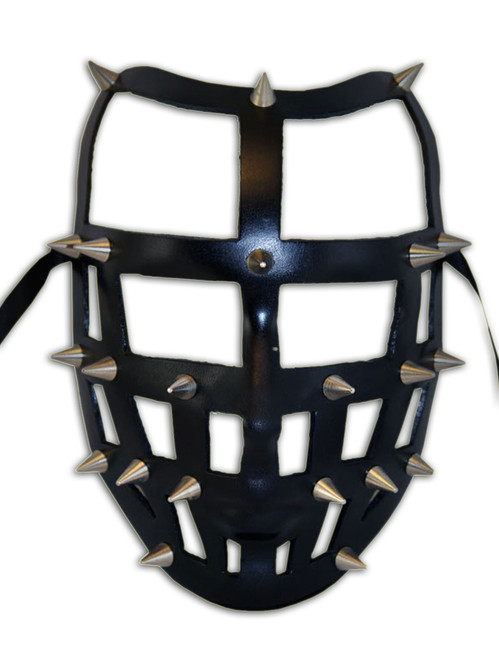 Authentic Venetian leather mask Volto Carcere