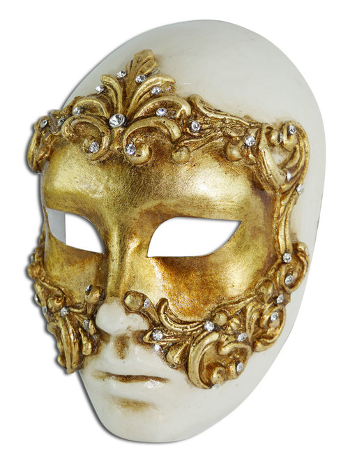 Authentic Venetian mask Volto Baroque