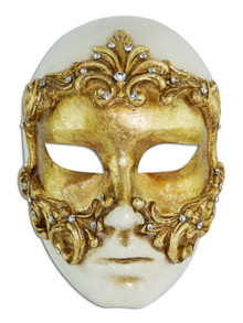 Authentic Venetian mask Volto Baroque