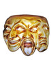 Authentic Venetian mask Trifaccia