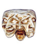 Authentic Venetian mask Trifaccia